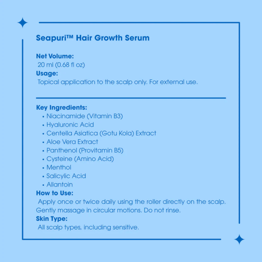 SelfSerum™ Seapuri Scalp Hair Serum